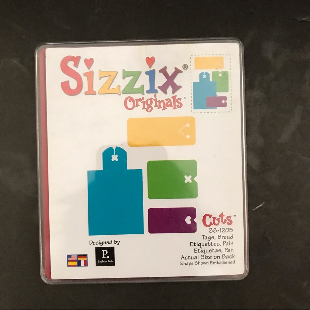 Sizzix Originals dies - Tags, Bread